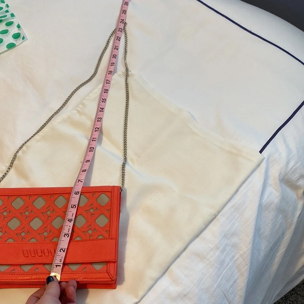 Danielle Nicole Vegan Leather Clutch Crossbody